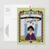 Ophangen in Daar_A_ Briefkaart (Voorkant / Achterkant)