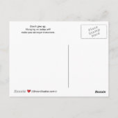 Ophangen in Daar_A_ Briefkaart (Achterkant)