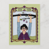 Ophangen in Daar_A_ Briefkaart (Voorkant)