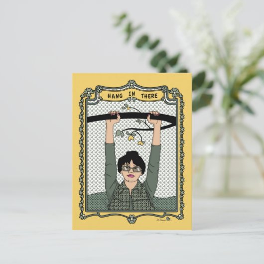 Ophangen in Daar_C_ Briefkaart (Staand voorkant)