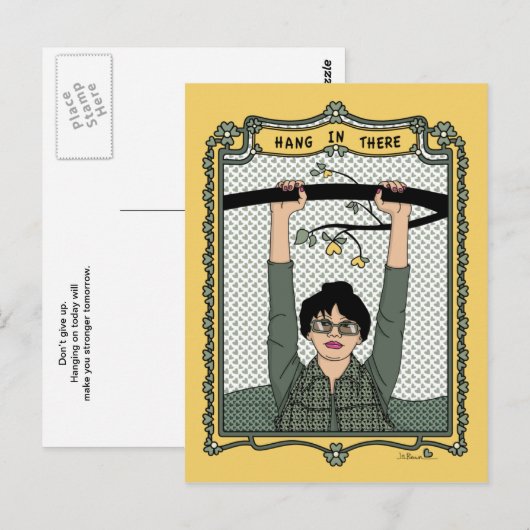 Ophangen in Daar_C_ Briefkaart (Voorkant / Achterkant)