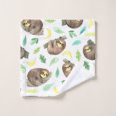 Ophangen in de set met handdoeken (Wasdoekje)