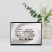 Ophangen in Verse Briefkaart (Staand voorkant)