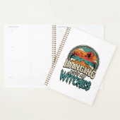 Ophangen Met Mijn Heksen Oude Halloween-ontwerp_1 Planner (Display)