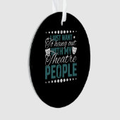 Ophangen met mijn theatermensen - acteren ornament (voorkant)