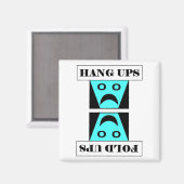 Ophangen/Opvouwen - Wasserij Magneet (Voorkant / Achterkant)