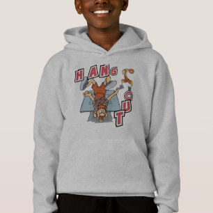 Ophangen van Basketball Hoodie