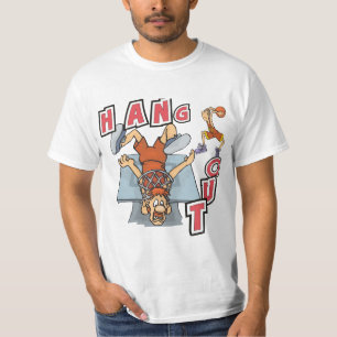 Ophangen van het T-shirt voor Basketball