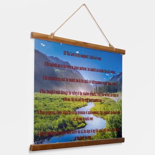 ophanging hangend wandkleed (Gebogen)