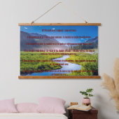 ophanging hangend wandkleed (Slaapkamer)