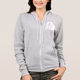 Ophangjas voor vrouwen (grijs) hoodie