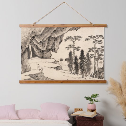 Ophangtapijt oosterlandschap hangend wandkleed (Slaapkamer)