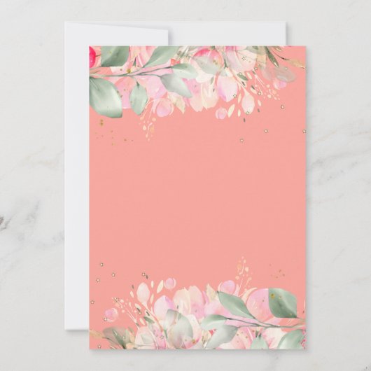 Ophant in auto's, Florence, Baby shower Kaart (Achterkant)