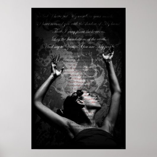 Ophef de Heilige Handen Poster (Voorkant)