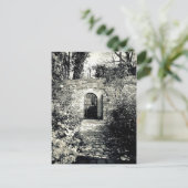 Ophef in de muur briefkaart (Staand voorkant)