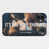 Opheffen is mijn therapie - Women's Gym Workout Case-Mate iPhone Case (Achterkant (horizontaal))