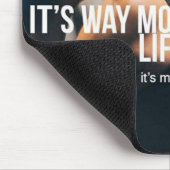 Opheffen is mijn therapie - Women's Gym Workout Muismat (Hoek)