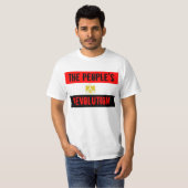 OPHEFFING VAN DE MENSEN T-SHIRT (Voorkant volledig)