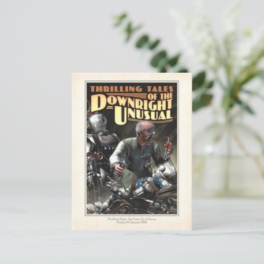 Opheffing van het Briefkaart van de terreur (Staand voorkant)