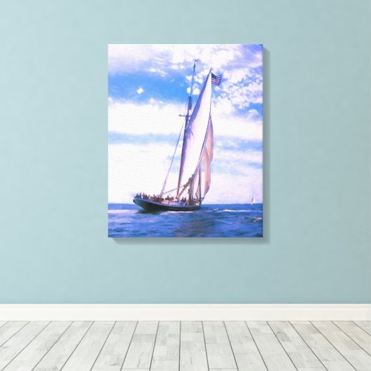 Opheldering Canvas Afdruk (Insitu (Houten vloer))