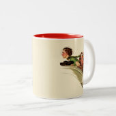 Opheldering Tweekleurige Koffiemok (Voorkant rechts)