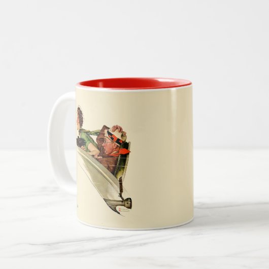 Opheldering Tweekleurige Koffiemok (Voorkant links)