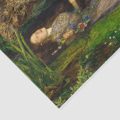 Ophelia, 1851 by John Everett Millais Tissuepapier (Detail)