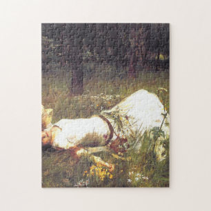 Ophelia 1889, ingediend door John William Waterhou Legpuzzel