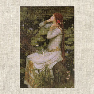 Ophelia (1894) door John William Waterhouse Legpuzzel