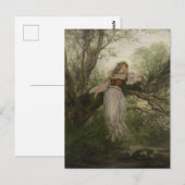 Ophelia Art by Victor Müller Postcard Briefkaart (Voorkant / Achterkant)