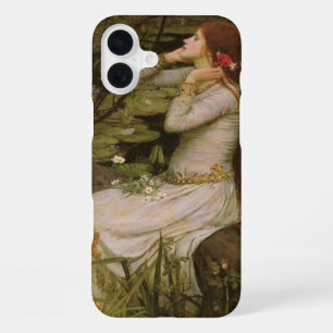 Ophelia bij de vijver door John William Waterhouse iPhone 16 Plus Hoesje