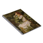 Ophelia bij de vijver van John William Waterhouse Notitieboek (Rechterzijde)