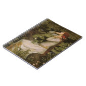 Ophelia bij de vijver van John William Waterhouse Notitieboek (Linkerzijde)