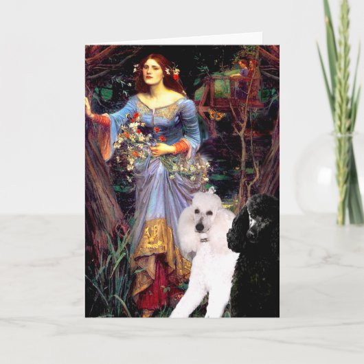 Ophelia (Bossen)-2 standaardspuitjes Kaart (Voorkant)