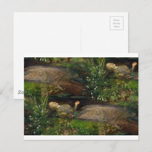 ophelia briefkaart (Voorkant / Achterkant)