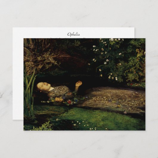 Ophelia Briefkaart (Voorkant / Achterkant)