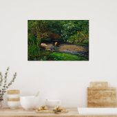 Ophelia by John Everett Millais Poster (Keuken)