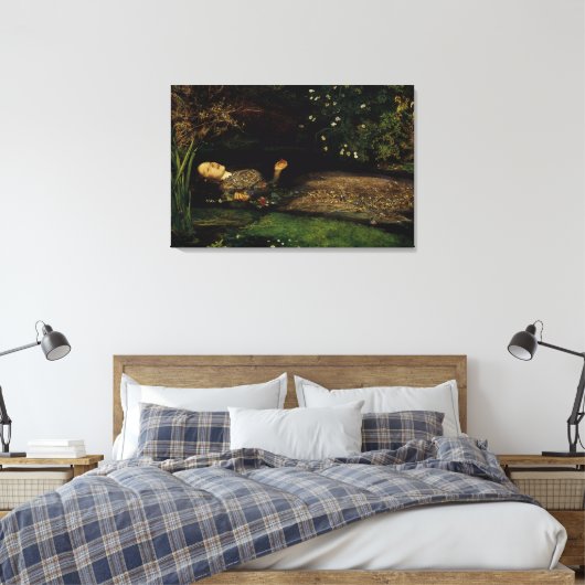 Ophelia Canvas Afdruk (Insitu (Slaapkamer))