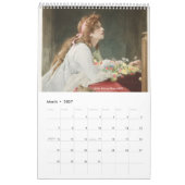 Ophelia Classic Art Calendar Kalender (Mar 2027)