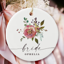 Ophelia Cottagecore Stof Roze Bloemige Bruid