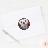 Ophelia & de  Rozen - Dank u Ronde Sticker (Envelop)