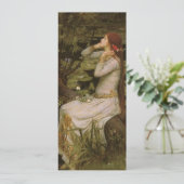 Ophelia door de Pond van John William Waterhouse (Staand voorkant)