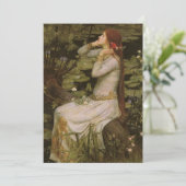 Ophelia door de Pond van John William Waterhouse (Staand voorkant)