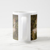 Ophelia door de Pond van John William Waterhouse Grote Koffiekop (Achterkant)