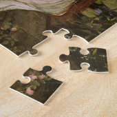 Ophelia door de Pond van John William Waterhouse Legpuzzel (Zijkant)