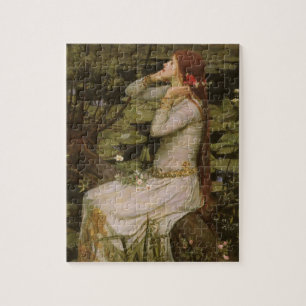 Ophelia door de Pond van John William Waterhouse Legpuzzel