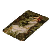 Ophelia door de Pond van John William Waterhouse Magneet (Linkerzijde)