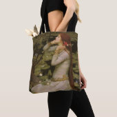 Ophelia door de Pond van John William Waterhouse Tote Bag (Dichtbij)