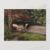 Ophelia door John Everett Millais Briefkaart (Voorkant)