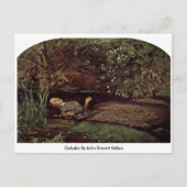 Ophelia door John Everett Millais Briefkaart (Voorkant)